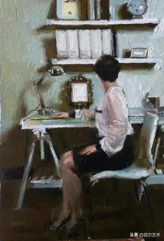 十九世纪|美国女艺术家玛丽·索尔的油画艺术作品欣赏