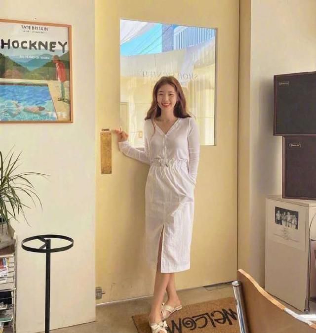 清新甜美的韩系穿搭范本，自带电视剧女主光环，赶紧get起来