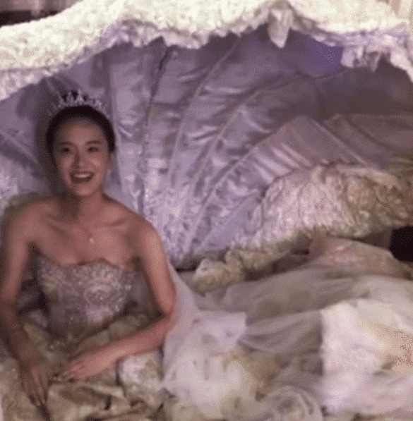 贝壳|抖音“贝壳新娘”火了,打开贝壳的那一秒,网友:新郎真有福气