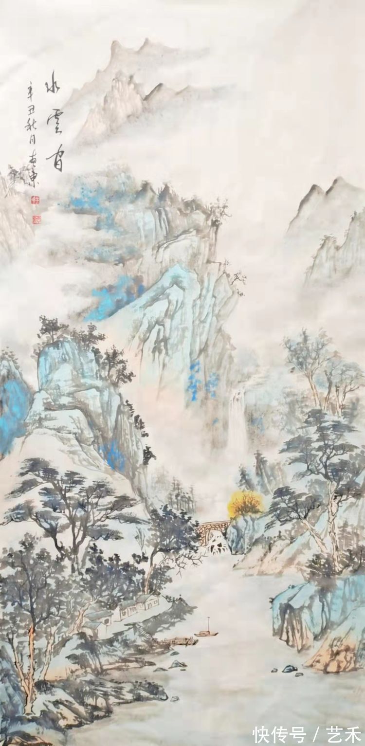 冬奥!画家于军老师受邀参加“炫姿舞冰雪 翰墨迎冬奥”迎冬奥书画展
