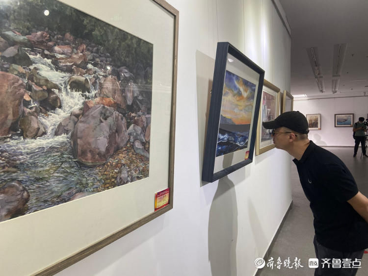 青岛当代水彩艺术研究院|描绘崂山人文社会风光,百余幅水彩画免费展出