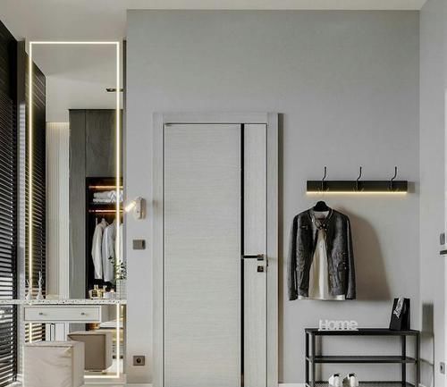 展示窗|53㎡小户型，进门就是衣帽间，浴缸装进展示窗，这设计简直太惊艳