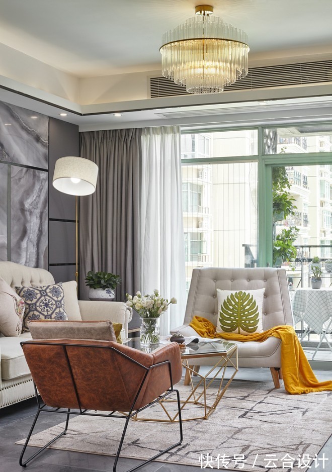 搭配|云合设计——100多㎡大平层,低价装出高档次,接下我的膝盖!