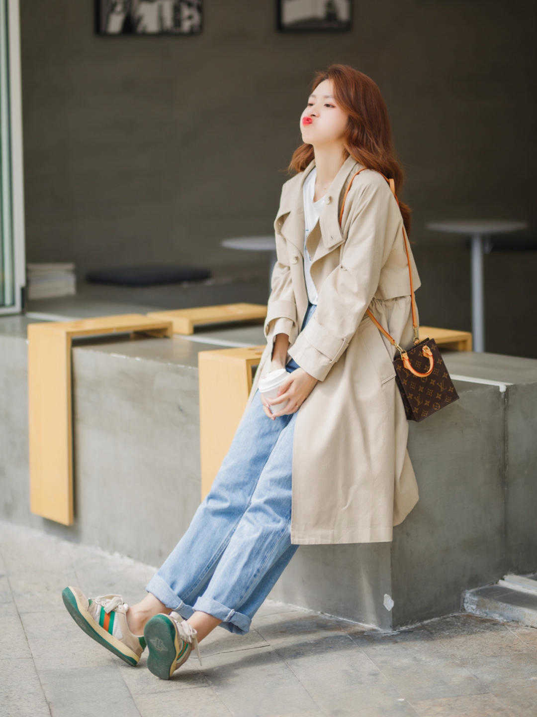 风衣|适合普通人通勤穿搭,简约又高级,照样特别美