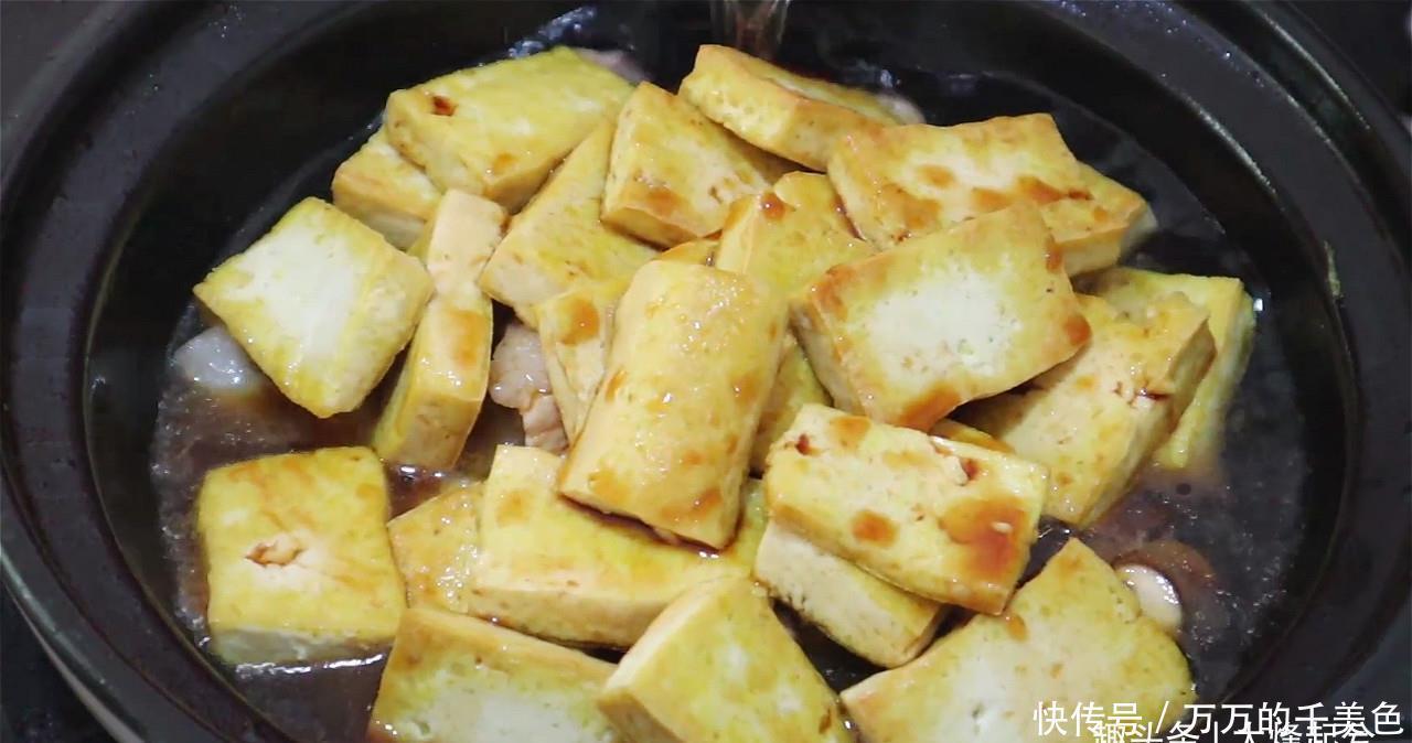 真香|香菇炖豆腐越炖越好吃,出锅满屋飘香,吃着比红烧肉还过瘾,真香