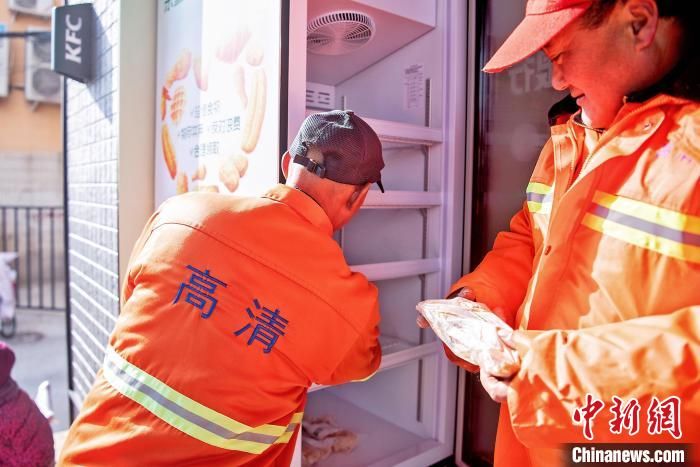 包装袋|山西首家“食物银行”亮相 余量食物领取站供市民免费取用