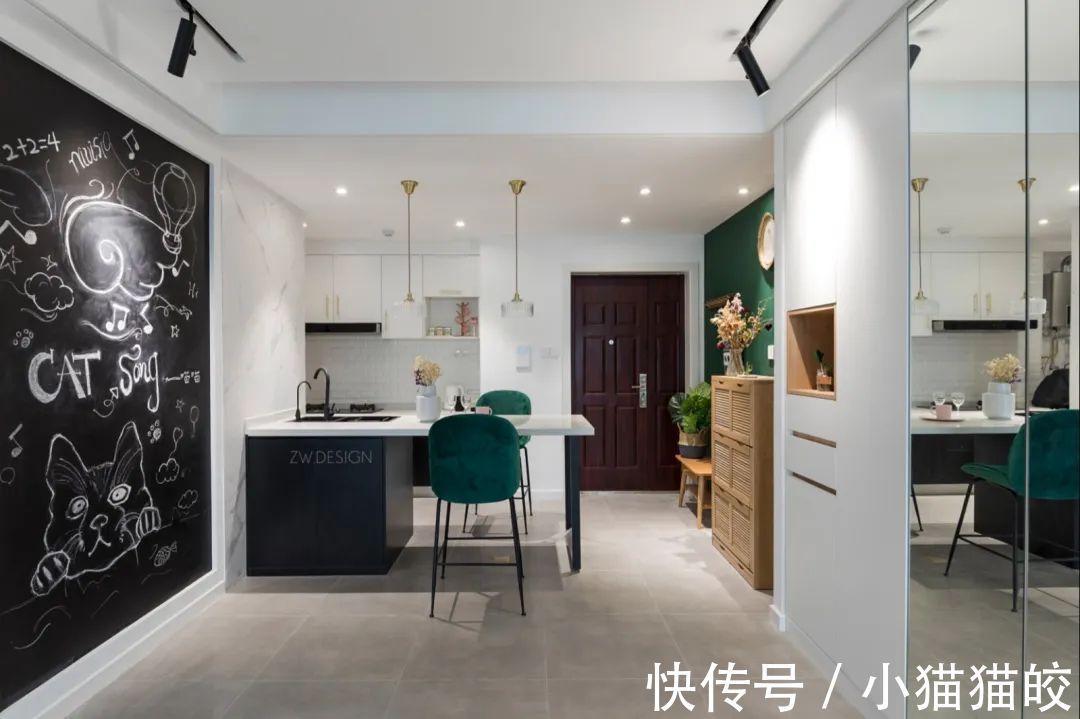 为主人|75㎡现代轻奢,精致的复古调,让小房子也清新脱俗