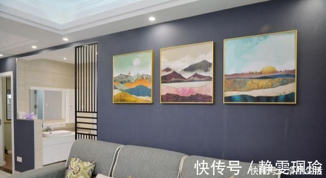 内嵌|新房打扫干净收尾中，还没入住就很漂亮了电视墙尤其抢眼晒晒