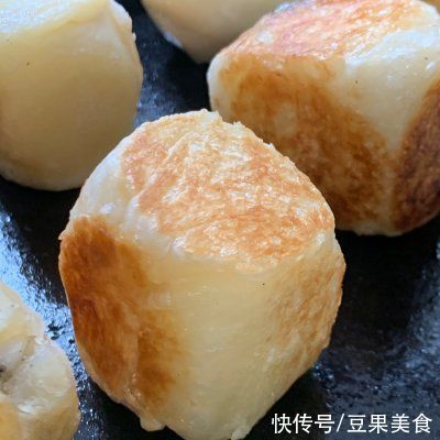 过年吃剩的元宵汤圆变身豆仙糕