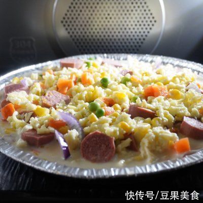 香肠杂蔬咸派，营养健康早午餐，半小时上桌