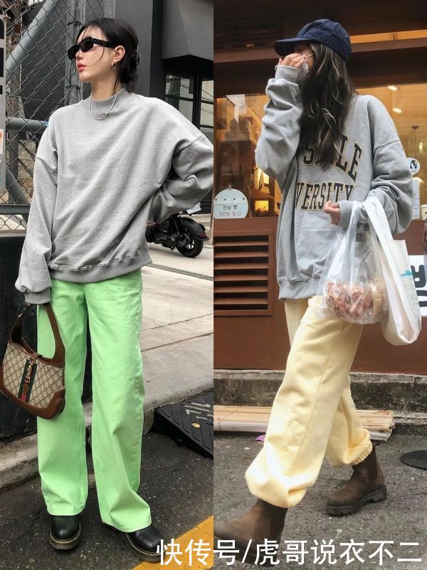 春季穿衣别“用力过猛”，简约休闲才好看，时髦博主都在这么穿