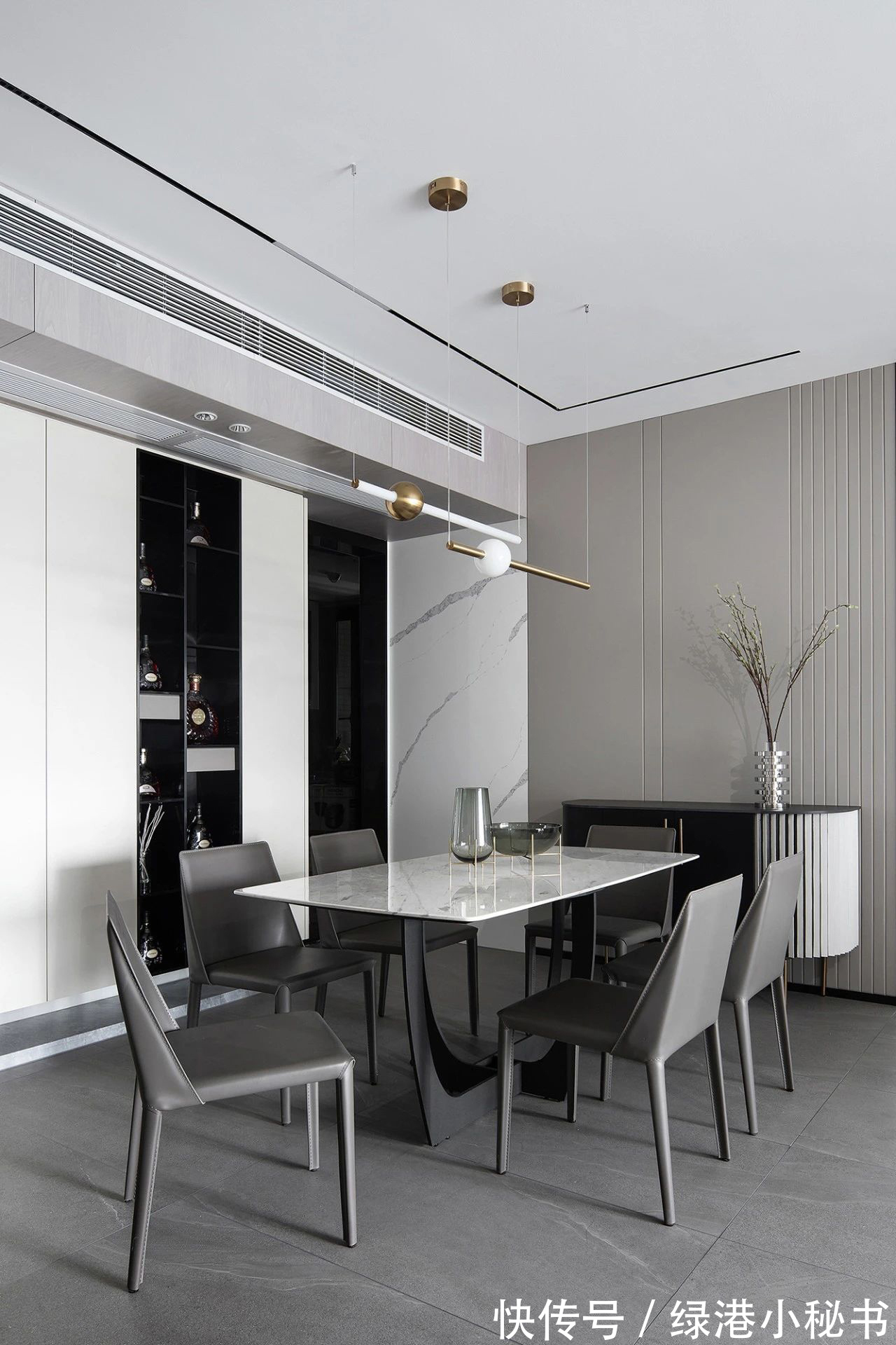 黑白灰|装修案例欣赏:告别千篇一律!个性鲜明的黑白灰设计!