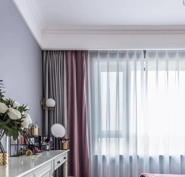 收纳|120平轻奢风三居,充满活力和温馨的婚房设计