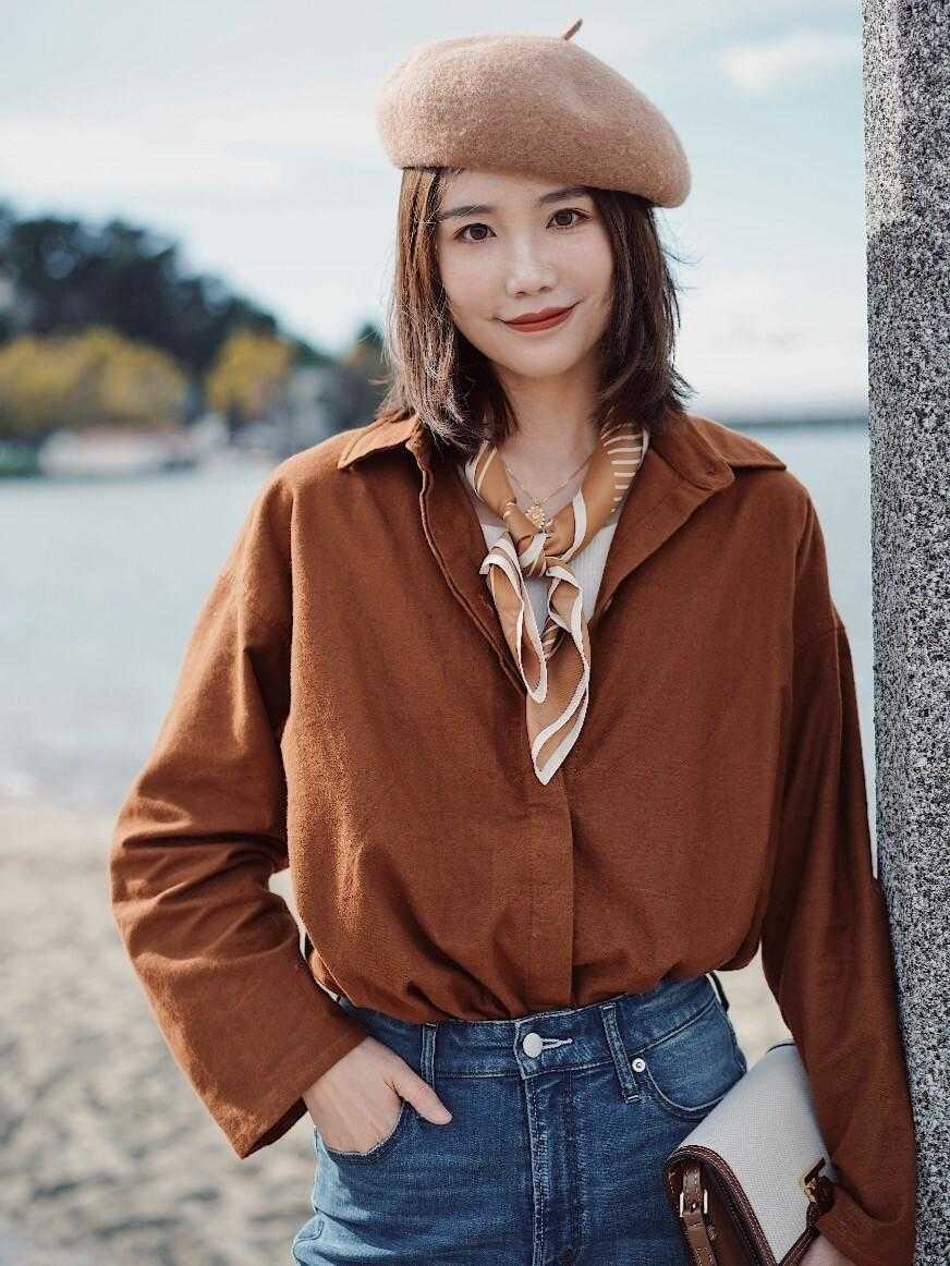 穿搭 穿衣打扮懂“配色”很重要,秋天穿“棕色”高级又洋气,成熟精致