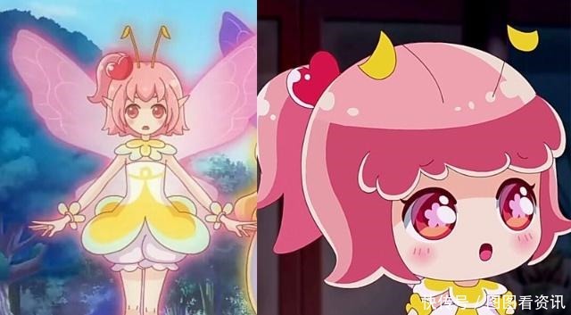 黑化|小花仙主角在拉贝尔大陆和地球上的美照对比,黑化小芬妮很可爱