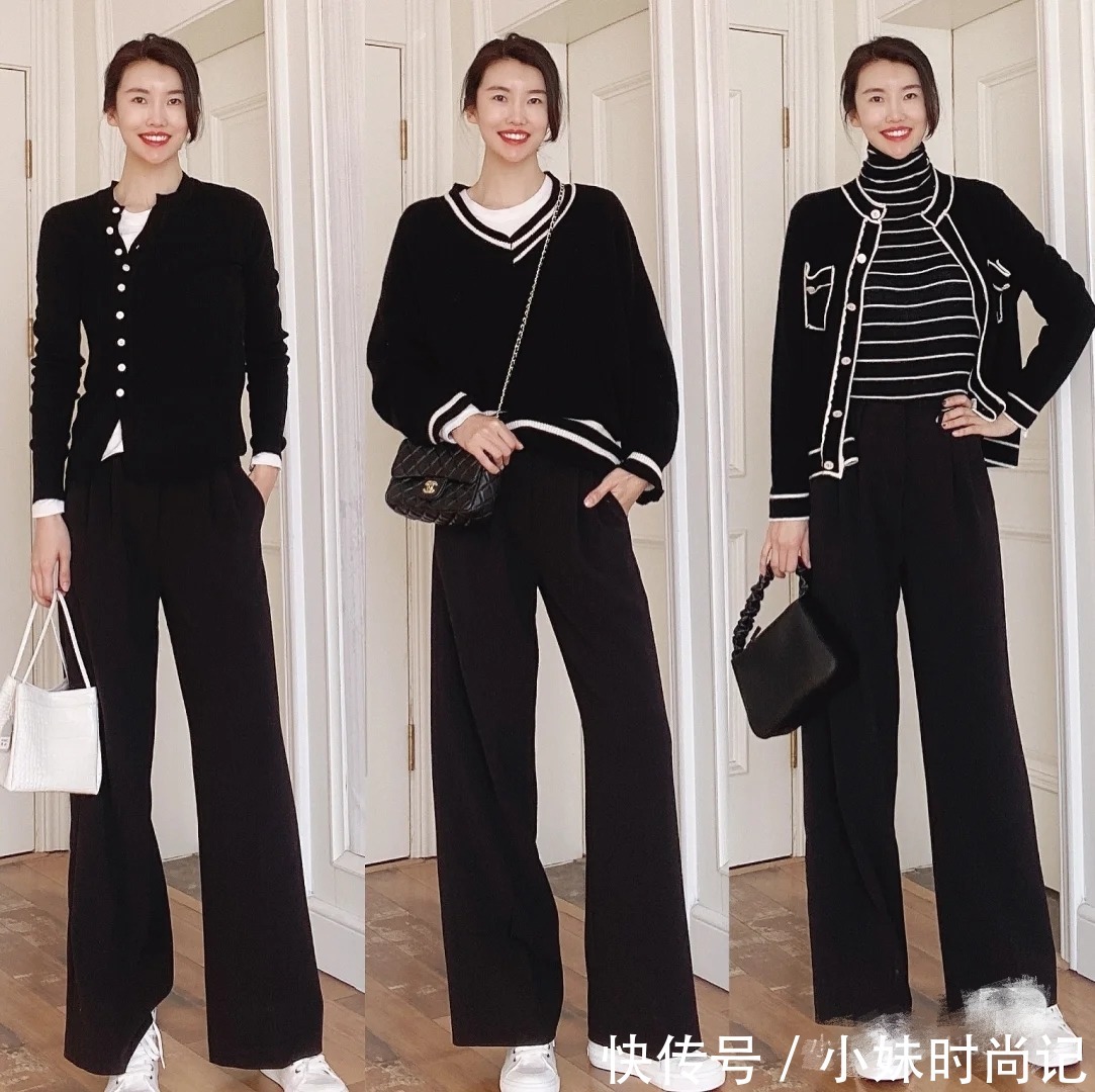 一眼锁定,简约知性的气质女人穿搭,显瘦又显高