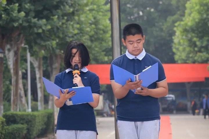 历元|逐梦扬帆 笑战中考！济南历元学校举行九年级中考出征仪式