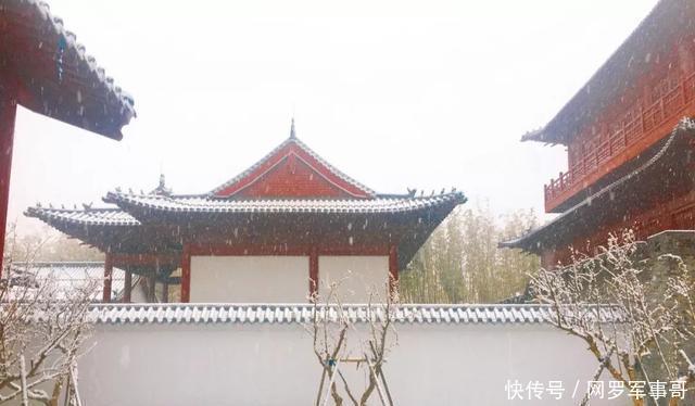 阜城|雪中的阜城东部仿宋式建筑群