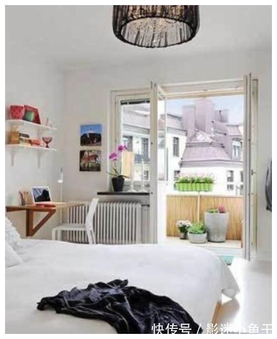 露台|90平的小家清新又舒适，每个空间都很文艺，户外露台还能烧烤