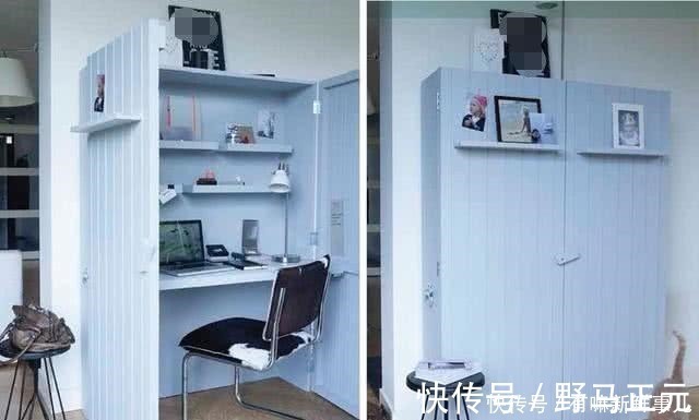 柜子|头一次见有人家把书房这样装,太聪明了,看完我想回家拆柜子了!