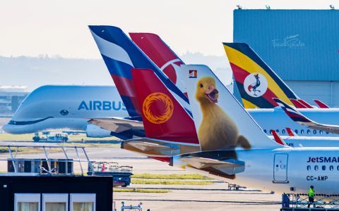 多图：超萌！JetSmart鸭鸭涂装A320neo来了