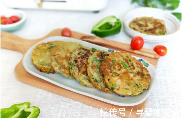 小饼|夏季最该吃的不是黄瓜,而是它,经常上火多吃点,做成小饼真好吃