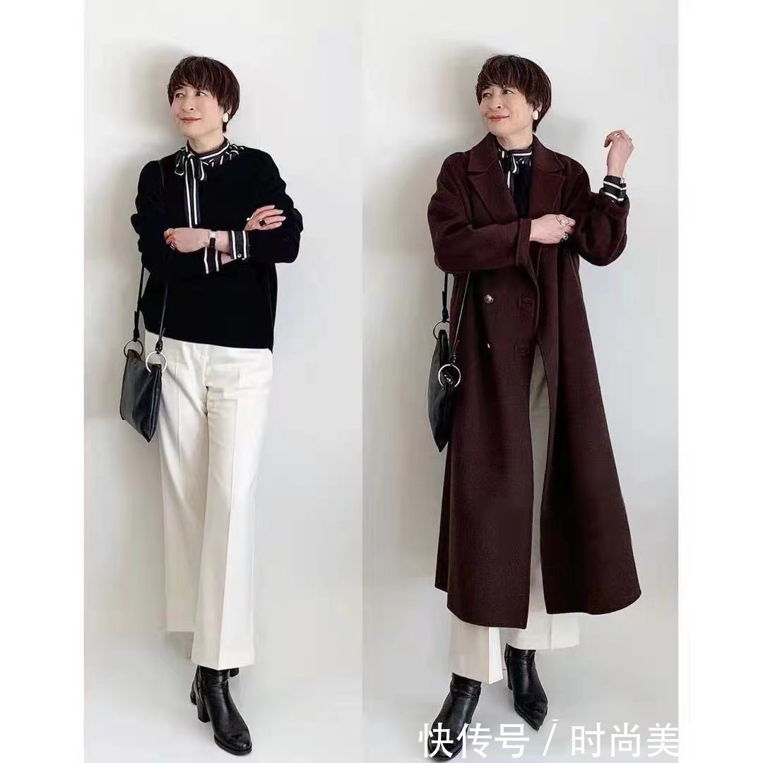 托特包|这才是60岁该有的打扮,穿得体面又优雅,每一套都高级洋气