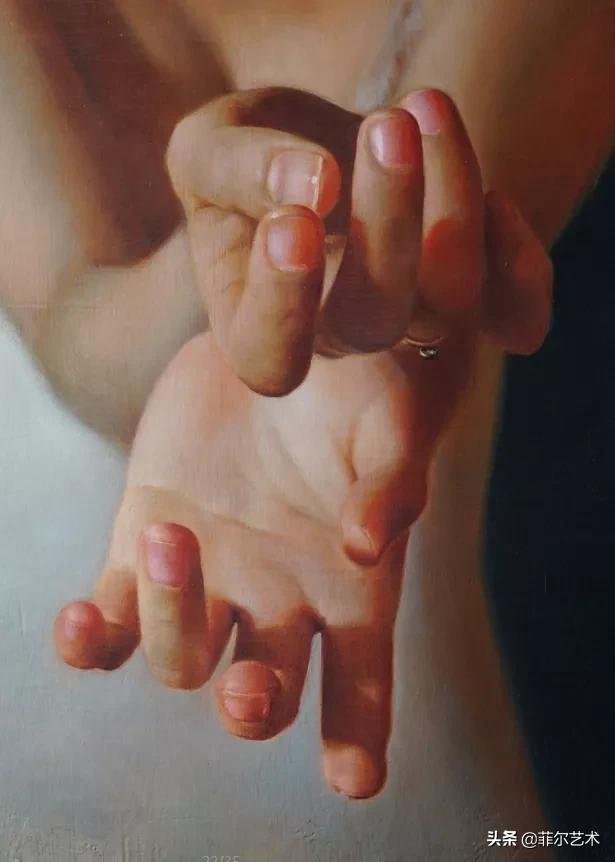 安妮·罗达!法国画家安妮·罗达超高清、超写实人物油画作品欣赏