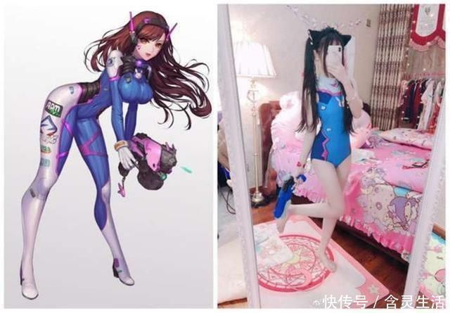 女神|同样是cos,蔡萝莉假清纯,腐团儿很性感,看到沫子这才是真女神