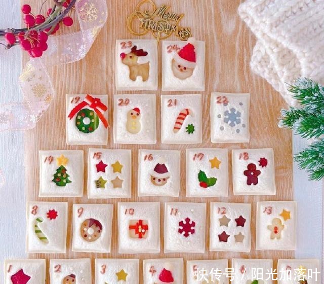 三明治|这么可爱的圣诞节三明治你舍得吃吗学习了!