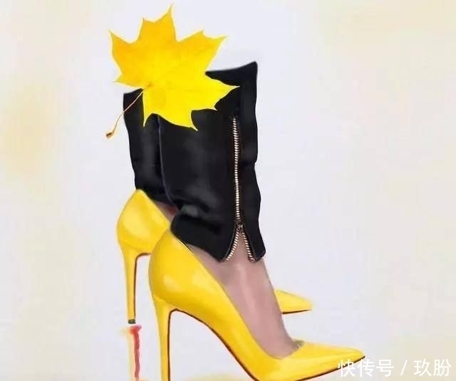 灵感|以服装为设计灵感设计出来的高跟鞋(50例高跟鞋效果图)!