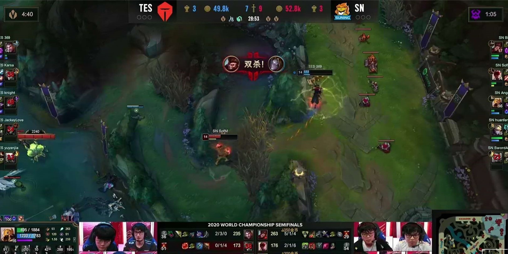 结束|TES被Bin打懵,Theshy在LCK一顿分析看到杰斯游戏就结束了