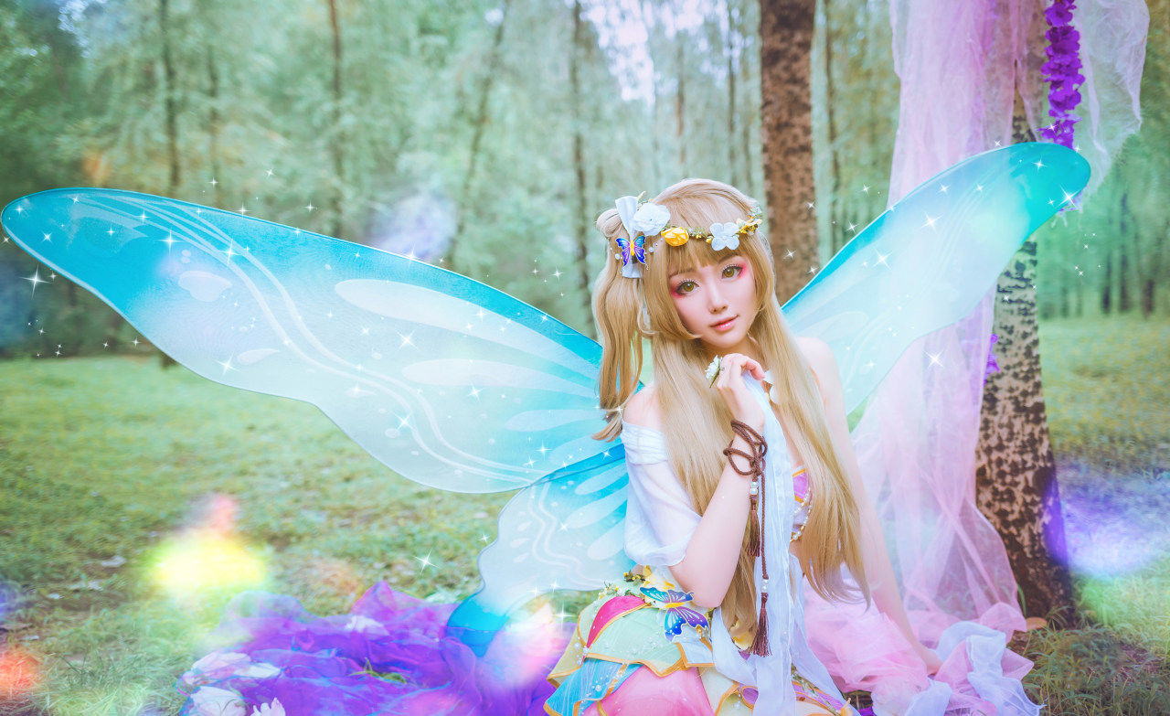 小鸟|LoveLive！南小鸟花精灵觉醒cosplay
