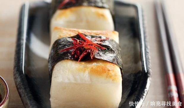 年糕|海苔烤年糕-我女儿最爱做这道菜