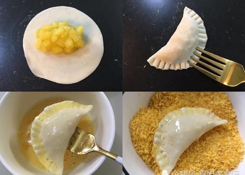 面包糠|剩下的饺子皮别扔了，简单一做，酥到掉渣，简单营养又美味