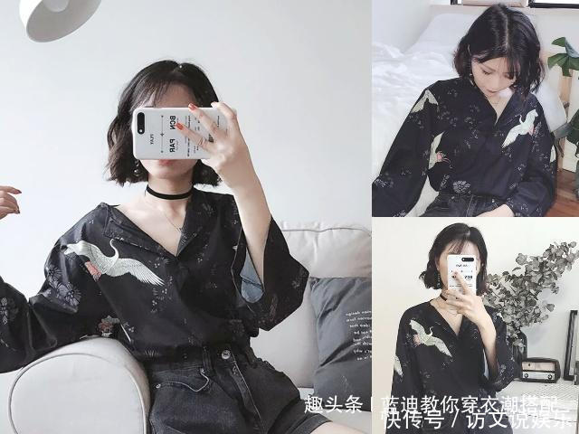 烫发|今年流行的“齐下巴烫”发型,剪了这4款之后,又美又显脸小!