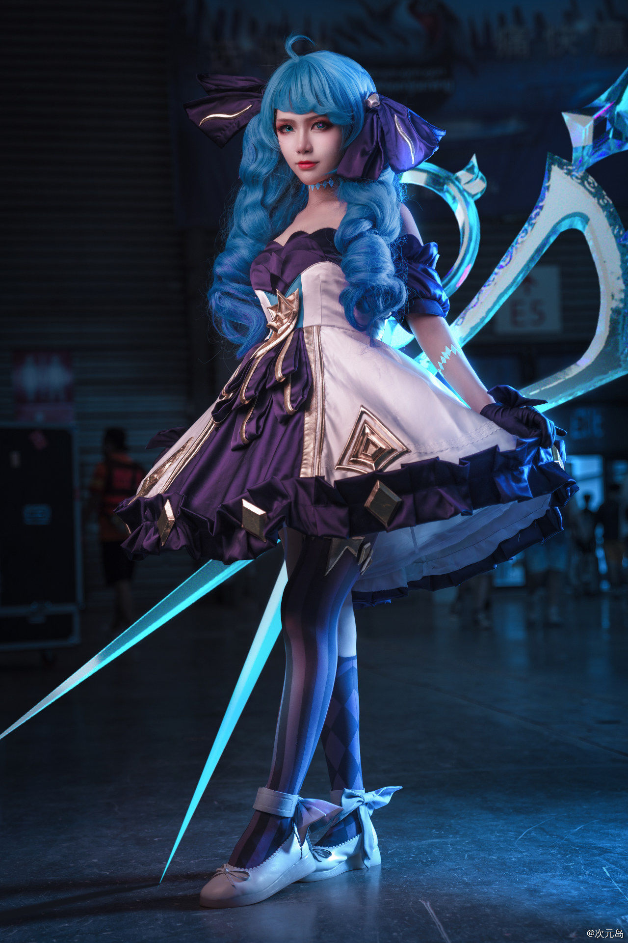 英雄联盟|【COS场照】英雄联盟 灵罗娃娃 格温cosplay