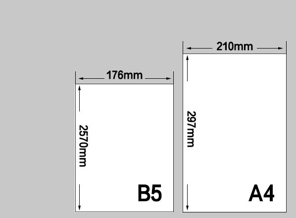 B5纸张大小