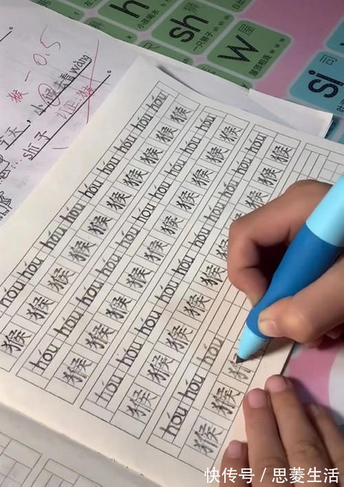 字帖|3年级男孩的作业本走红,字迹堪比“印刷体”,妈妈却开心不起来