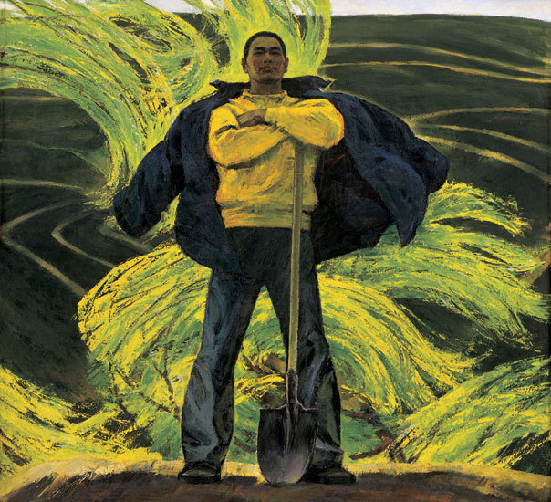 詹建俊@著名油画家詹建俊的人物风景作品欣赏