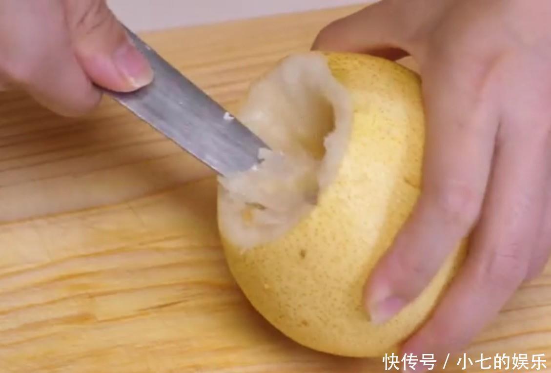 冰糖|冰糖炖雪梨,润肺补肺,还超好吃