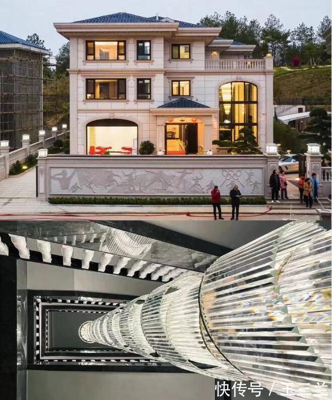 别墅|林丹7000万豪宅曝光!3层独立别墅奢华如皇宫,围栏雕刻奥运历程