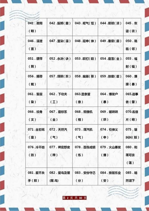 资深老教师整理：小学语文1000个“易错字”总结，建议家长打印