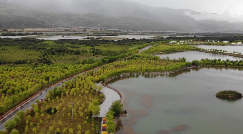 小气候|波光粼粼！昔日“烂河滩”变身网红打卡地