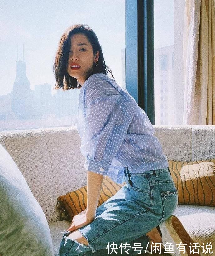 穿搭|刘雯的时尚看不懂,弄个大油头就算了还紧贴头皮,气质都改变不少