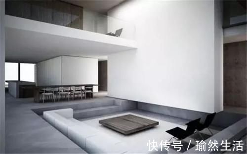 下沉式|越来越多人客厅喜欢做下沉式设计,空间变大十倍不止,好聪明!