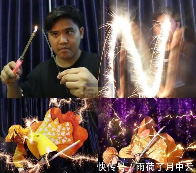 cos|泰国小哥低成本COS《鬼灭之刃》，五毛装备玩出满分效果，绝了