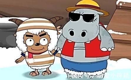 路飞|海贼王 两部抄袭海贼王的国产动画, 路飞居然化身成为了一只河马