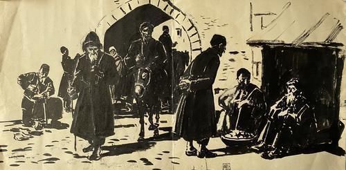 创作稿|20世纪俄罗斯绘画大师布布诺夫·亚历山大·帕夫洛维奇创作手稿精选