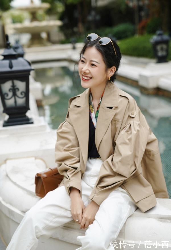 半身裙|今秋多穿这3件外套,搭配半身裙、阔腿裤,牛仔裤时髦气质又有范